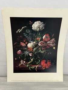 Jan Davidsz. de Heem "Vase of Flowers" National Gallery of Art Print 11" x 14" - Picture 1 of 8