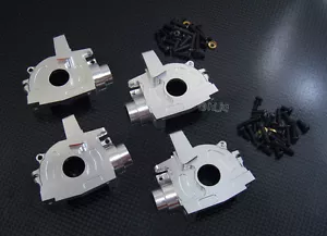 Alloy Front + Rear Bulkhead Gear Box For Axial EXO Terra - Picture 1 of 1