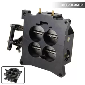 CNC Billet 1000CFM 4150 Flange Carburetor Throttle Body 1.75" Core 4 Barrel BK - Picture 1 of 9