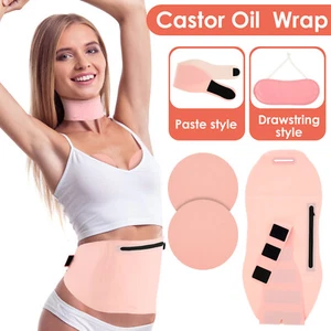 3Pcs Neck Waist Essential Oil Pack Set with Chest Pads Washable Reusable FaHxH - Picture 1 of 13