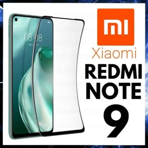 PELLICOLA VETRO CERAMICO PER XIAOMI REDMI NOTE 9 IDROGEL CURVO FLESSIBILE NERO - Zdjęcie 1 z 6