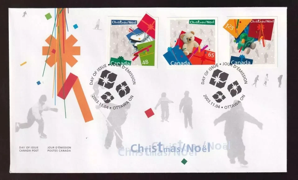 Canadá - FDC - 2004-2006 - Regalos de Navidad - 2003 Foto 1 de 1