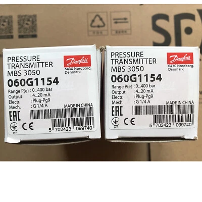 DANFOSS MB3050 060G1154 Pressure Transmitter New ✦KD - Image 1 of 4