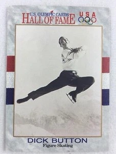 1991 Impel US Olympic Hall of Fame Card #12-Dick Button, Figure Skating - Picture 1 of 1
