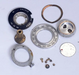 MAMIYA C33 Shutter Speed Knob Lever Assembly Replacement Parts 4 TLR Film Camera - Picture 1 of 1