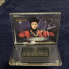 Limited Edition Of 500 Star Trek John Delancie As “Q” In Stand With COA