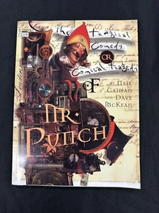 1994 - NEIl GAIMAN'S "MR. PUNCH" GRAPHIC NOVEL, DAVE McKEAN ART - 1st VERTIGO - Picture 1 of 2