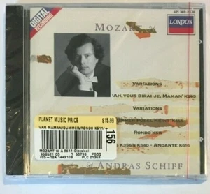 Mozart: Piano Variations K265 & K455 etc. CD Andras Schiff - Picture 1 of 3