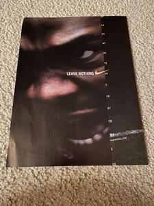 Vintage 2007 STEPHEN JACKSON NIKE FOOTBALL Poster Print Ad "LEAVE NOTHING" - Picture 1 of 1