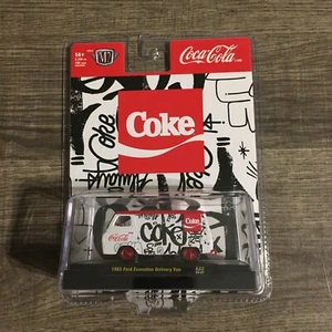 E ∞ M2 Machines 2023 Coke Coca-Cola 1965 Ford Econoline Delivery Van CHASE 1/750 - Picture 1 of 3