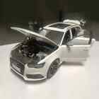 Diecast Audi Estate voiture modèle RS6 C7 alliage véhicule métal échelle 1:18 jouet