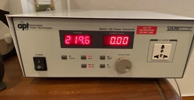 APT Model 105 VariPlus Power Converter and Variable Transformer (F2) - Image 1 of 4