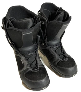Morrow Snowboard Boots Men’s US Size 13 - EUR 48 Great Used Condition BLACK - Picture 1 of 12