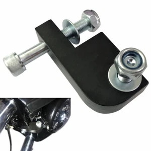Bloque de extensión de faros de carenado delantero negro para Harley Dyna Street Bob Fat Bob - Imagen 1 de 8