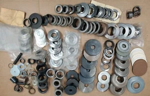 HUGE LOT Shaper Spindle Milling Bushings Spacers Arbor Delta Misc Sizes 100 Pcs - Bild 1 von 7
