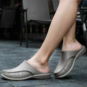 Pantofole uomo EVA slip on casual scarpe da passeggio uomo mezze scarpe comode morbide - Foto 1 di 27