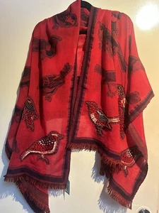 Blue Illusion Scarf 🧣/ Wrap BNWT WAS $129.99 - Picture 1 of 8