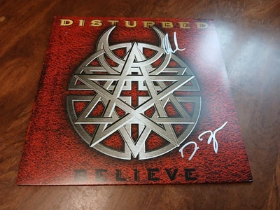 Disturbed signed Believe Album with 2 signatures - Image 1 of 4