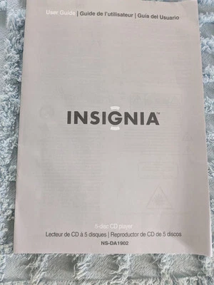 Nuevo Insignia 5 discos reproductor de CD manual Foto 1 de 4