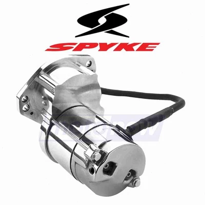 Spyke 1.4kw Starter Motor for 1965-1969 Harley Davidson FLHB Electra Glide - hi Foto 1 de 4