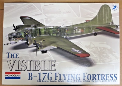Monograma 5614 Visible B-17G Flying Fortress Plástico Modelo Kit Escala 1/48 Foto 1 de 4
