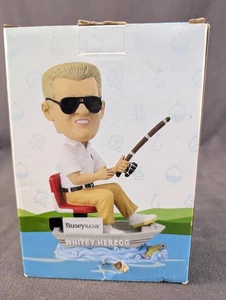 Whitey Herzog Fishing Bobblehead. St. Louis Cardinals SGA. Manager. Royals.  - Picture 1 of 8