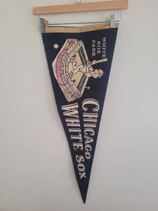 Vintage 60er Jahre Chicago White Sox Wimpel Comiskey Park - Bild 1 von 4