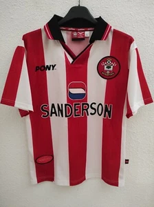 SOUTHAMPTON 1997-1999 Sanderson camiseta shirt trikot maillot maglia size 34/36 - Picture 1 of 6