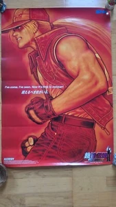 SNK FATAL FURY: WILD AMBITION POSTER (HYPER NEOGEO 64) 1998 - 69cm x 49cm - Picture 1 of 1