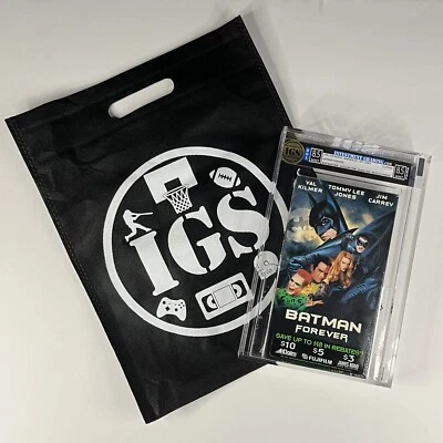 Batman Forever New Sealed VHS IGS 8.5 MINT 8.5 MINT RARE FREE SHIPPING - Image 1 of 4