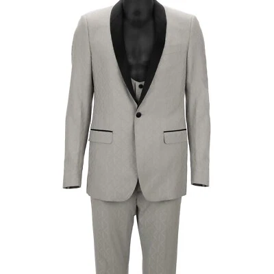 DOLCE & GABBANA MARTINI Seda 3 Piezas Traje Chaqueta Chaleco Pantalones 48 38 M 12400 Foto 1 de 4