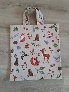 Stoffbeutel,Stofftasche, Einkaufstasche, Waldtiere, * Selbst Genäht* Handmade - Bild 1 von 1