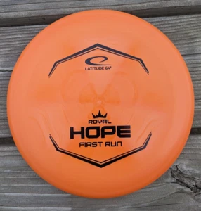 New Latitude 64 Hope - First Run | Royal | Orange w/ Black Stamp | 175g - Picture 1 of 2