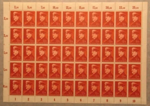 D. Reich, Segunda Guerra Mundial, Adolf Hitler 52 cumpleaños n.o 772 en arco ** fino - Imagen 1 de 2