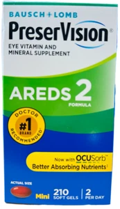 PreserVision Areds 2- 210 SoftGels for Eyes Exp. After 08/2026 + Free Shipping - Picture 1 of 1