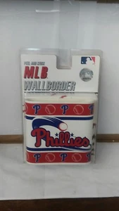MLB PHILADELPHIA PHILLIES 15' FOOT WALLPAPER WALLBORDER - Picture 1 of 2