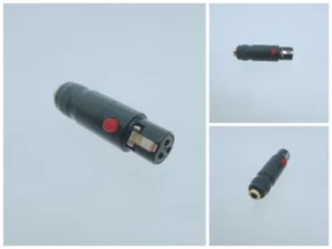 Zum Selbermachen Adapter 1/8 Zoll 3,5 mm Buchse TRS auf TA3F Mini-XLR 3-polige Buchse für AKG Mikrofone - Bild 1 von 1