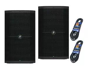 Mackie 2-THUMP215 15” 1400W Powered Loudspeaker (Pair)+Free Dj Cables - Picture 1 of 6