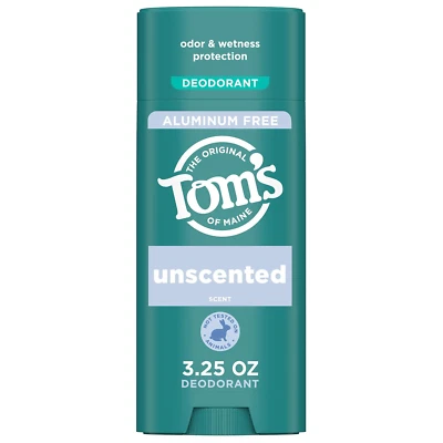 Tom’S of Maine Unscented Aluminum Free Natural Deodorant for Women & Men | Goes  - Image 1 of 4