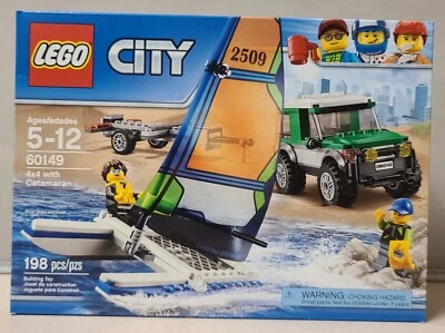 LEGO City: 4x4 with Catamaran - #60149 - retired- New/Factory Sealed - Image 1 of 4