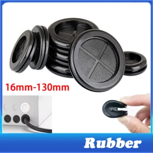 Rubber Grommets Blanking Double-Sided Closed Blind Grommet Plug Bungs 16mm-130mm - Picture 1 of 6