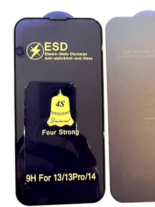 Protector de pantalla de vidrio templado para iPhone 13/Pro 14: Electro - Imagen 1 de 6