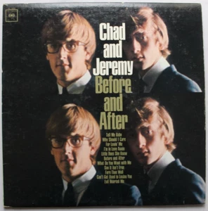 VINTAGE CHAD & JEREMY BEFORE AND AFTER LP 12" VINYL RECORD *QUICK SHIP* 2 EYE - Picture 1 of 2