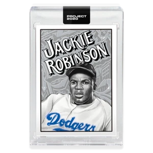 Topps Project 2020~1952 Jackie Robinson #79 By Mister Cartoon PR:11,643 - Picture 1 of 2