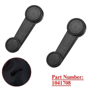 2pc ABS Window Crank Winder Handle For Ford Transit Connect Fiesta Focus 1041708 - Picture 1 of 10