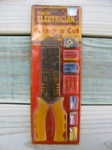 Master Electrician Crimp N Cut Kit NOS - Picture 1 of 1