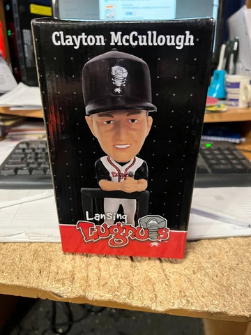 CLAYTON McCULLOUGH--------LANSING LUGNUTS------BOBBLEHEAD Cover