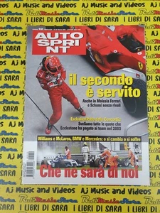 Rivista AUTO SPRINT settimanale anno XLIV n.12 23-29 marzo 2004 FERRARI (AM2) - Foto 1 di 1