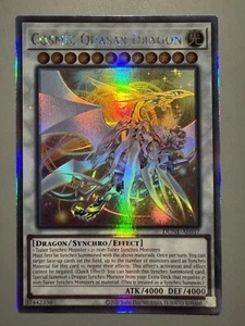 YUGIOH COSMIC QUASAR DRAGON ASIA ENGLISH EDITION DUNE-AE037 HOLOGRAPHIC FOIL - Picture 1 of 3