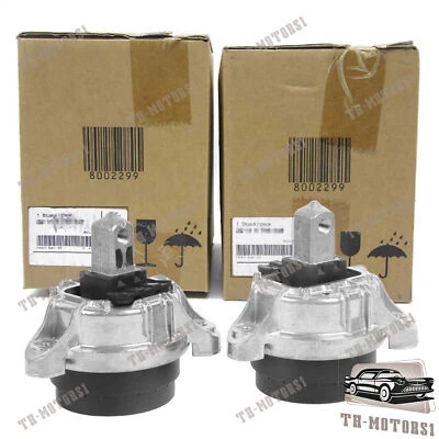 2PCS FRONT L & R MOTOR MOUNT FOR 2010-2012 BMW 740i, 740Li 3.0L GAS - Image 1 of 4